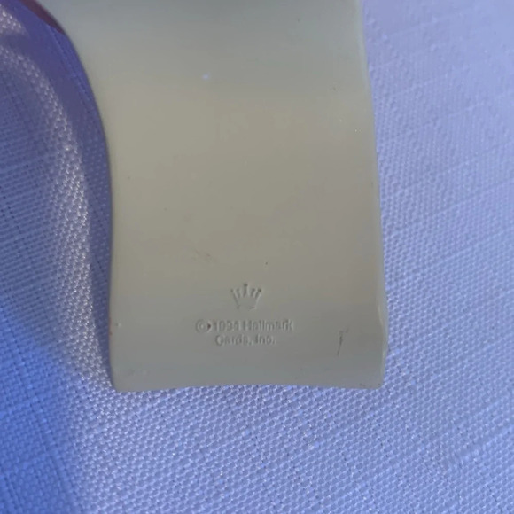 Vintage Hallmark 3” Mouse with Quill Pen and Dear Santa Letter Holiday Ornament - Picture 4 of 8